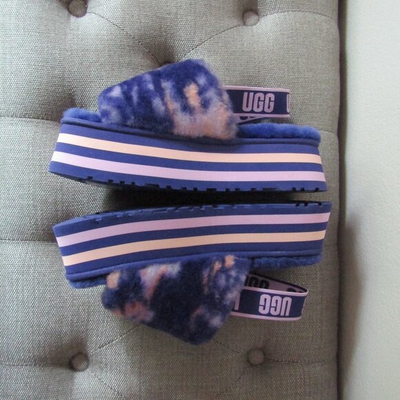 Ugg Disco Marble Platform Marble Sides SZ 9 - Picture 4 of 8